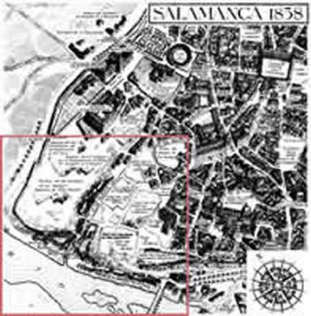 Plano Salamanca 1858